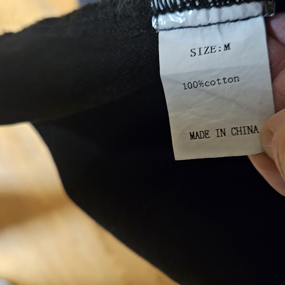 Chic Black With Leopard Cotton Shirt - Picture 2 of 3